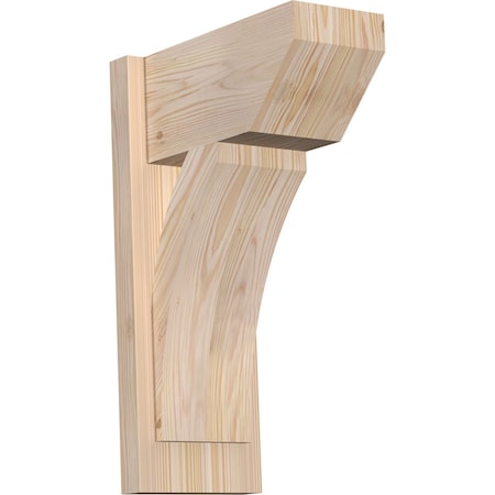 Ekena Millwork Thorton Slat Smooth Outlooker, Douglas Fir, 7 1/2"W x 14"D x 22"H OUT08X14X22THR06SDF